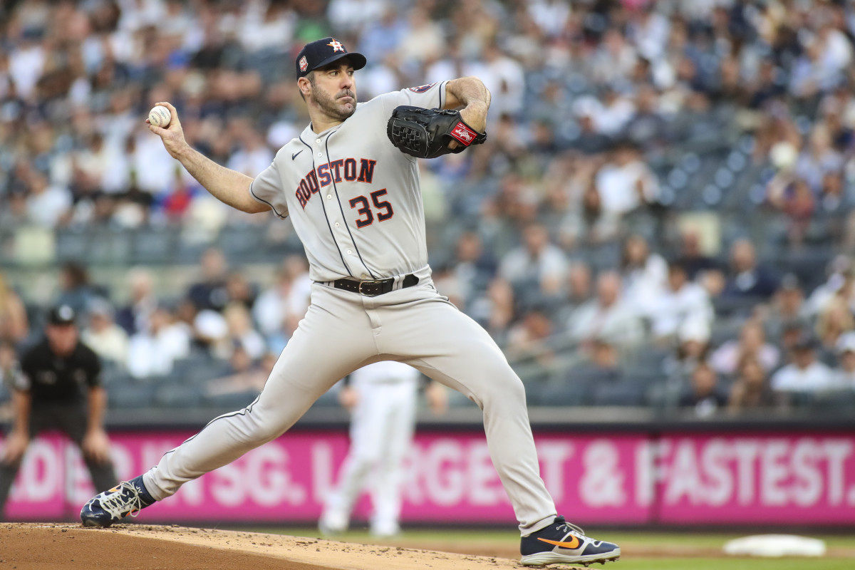 Houston Astros pitcher Justin Verlander